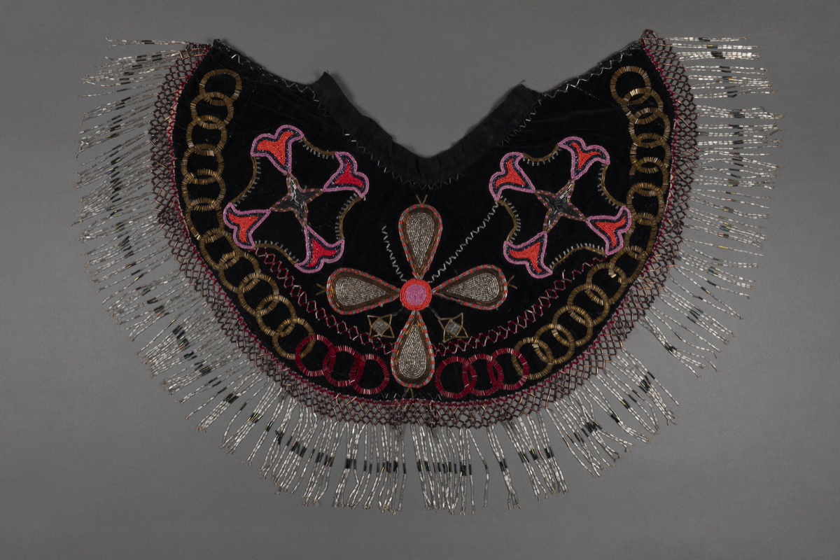 Beaded cape