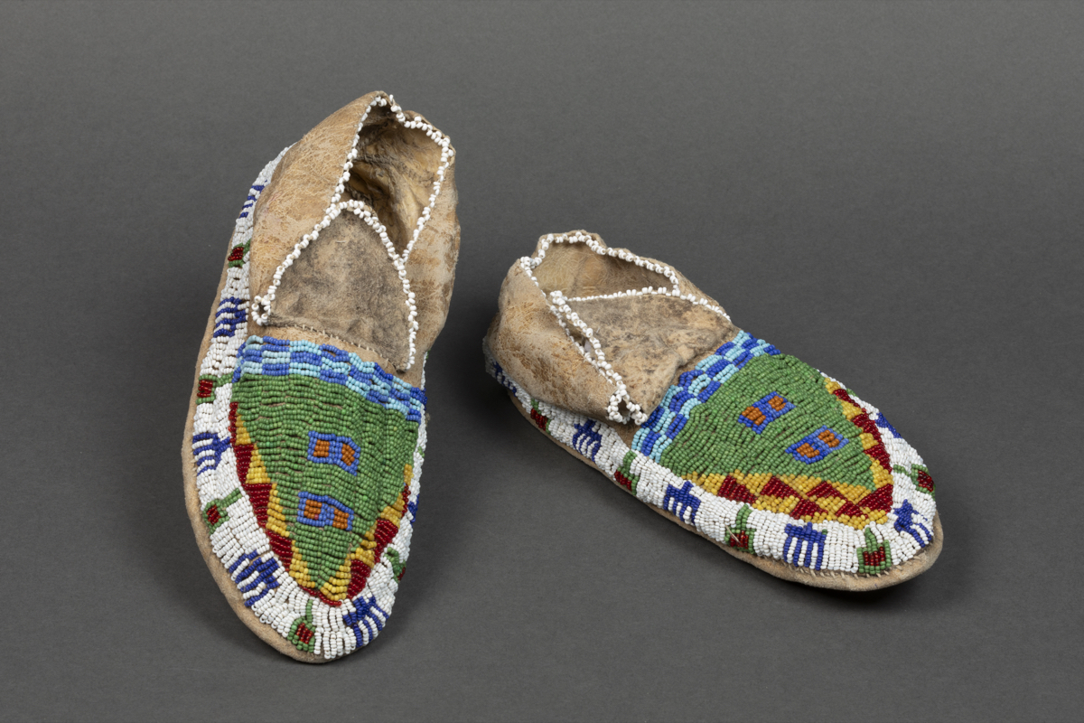 Beaded moccasin