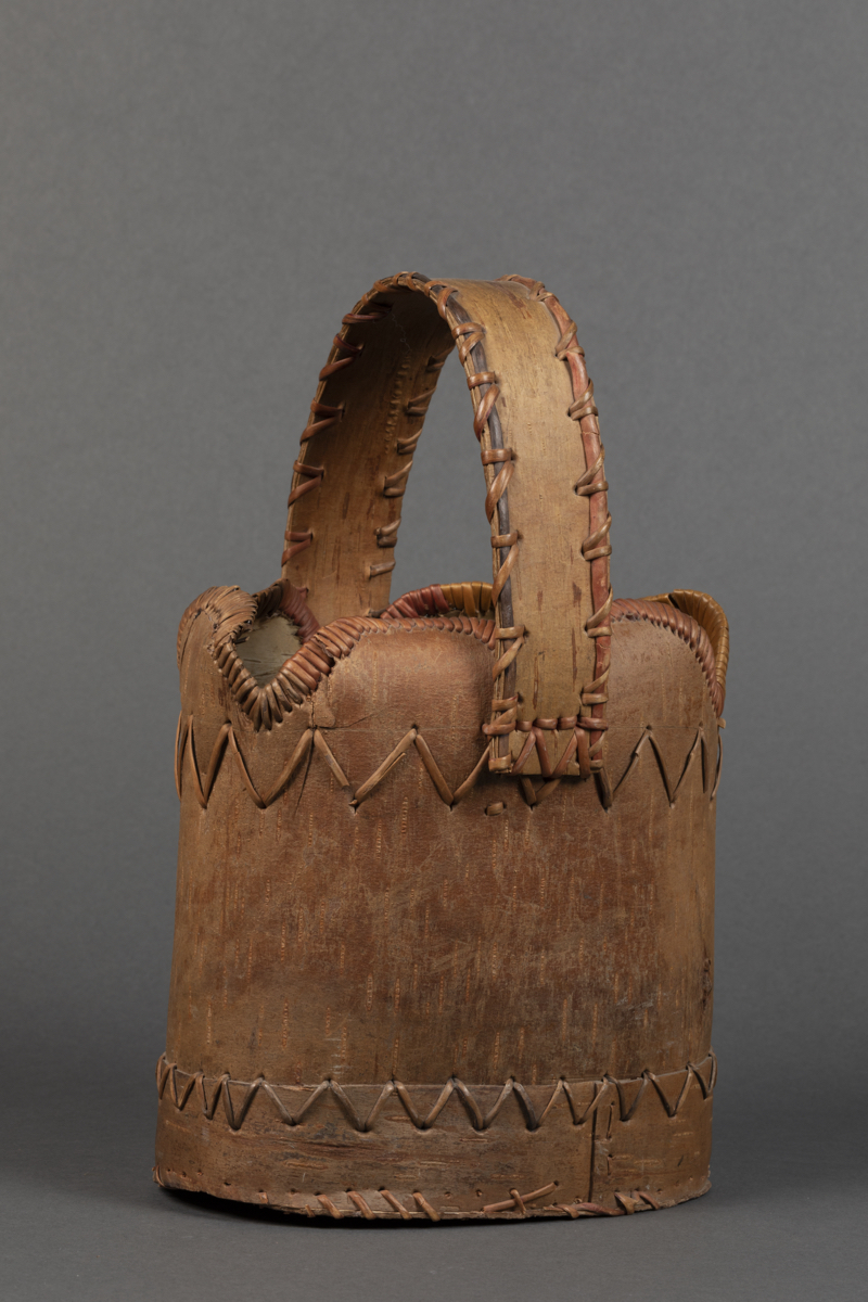 Birchbark basket