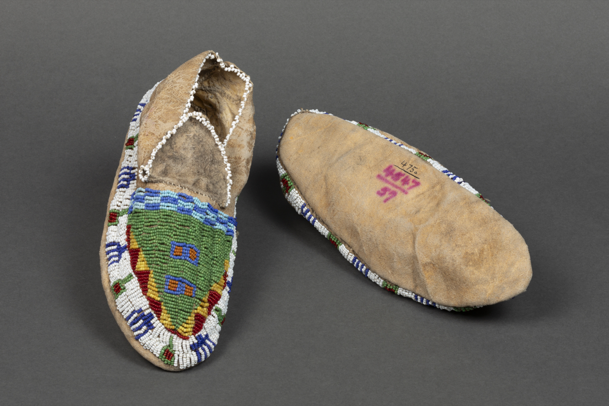 Beaded moccasin