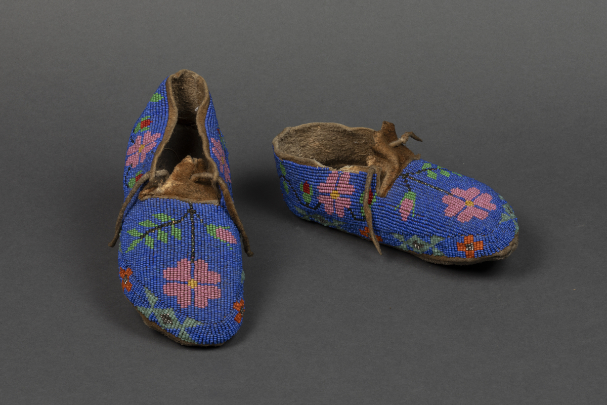 Beaded moccasin