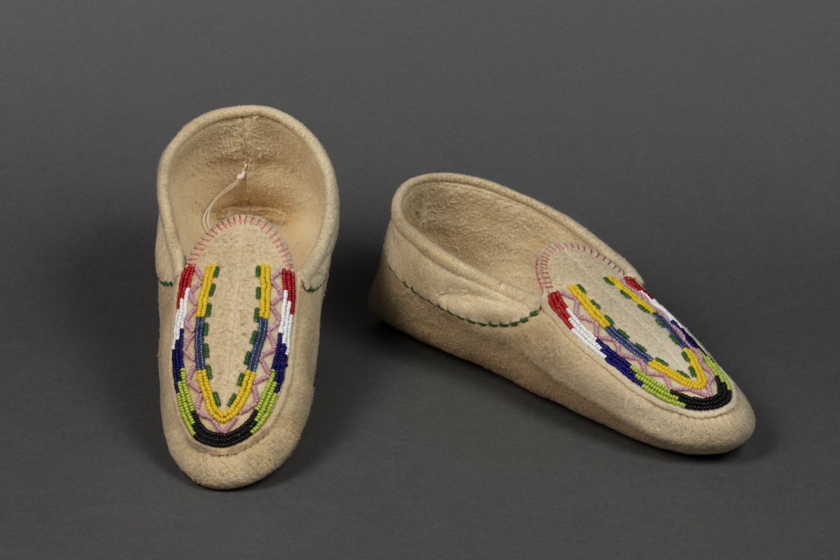 Beaded moccasin