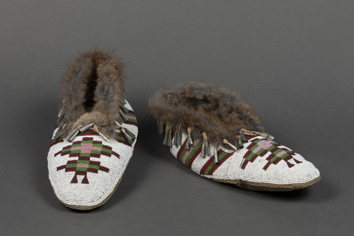 Beaded moccasin