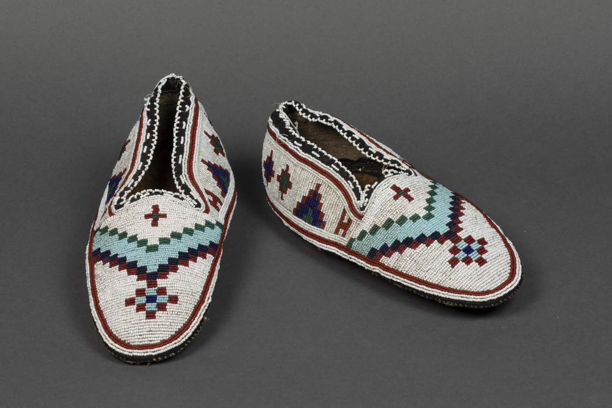 Beaded moccasin