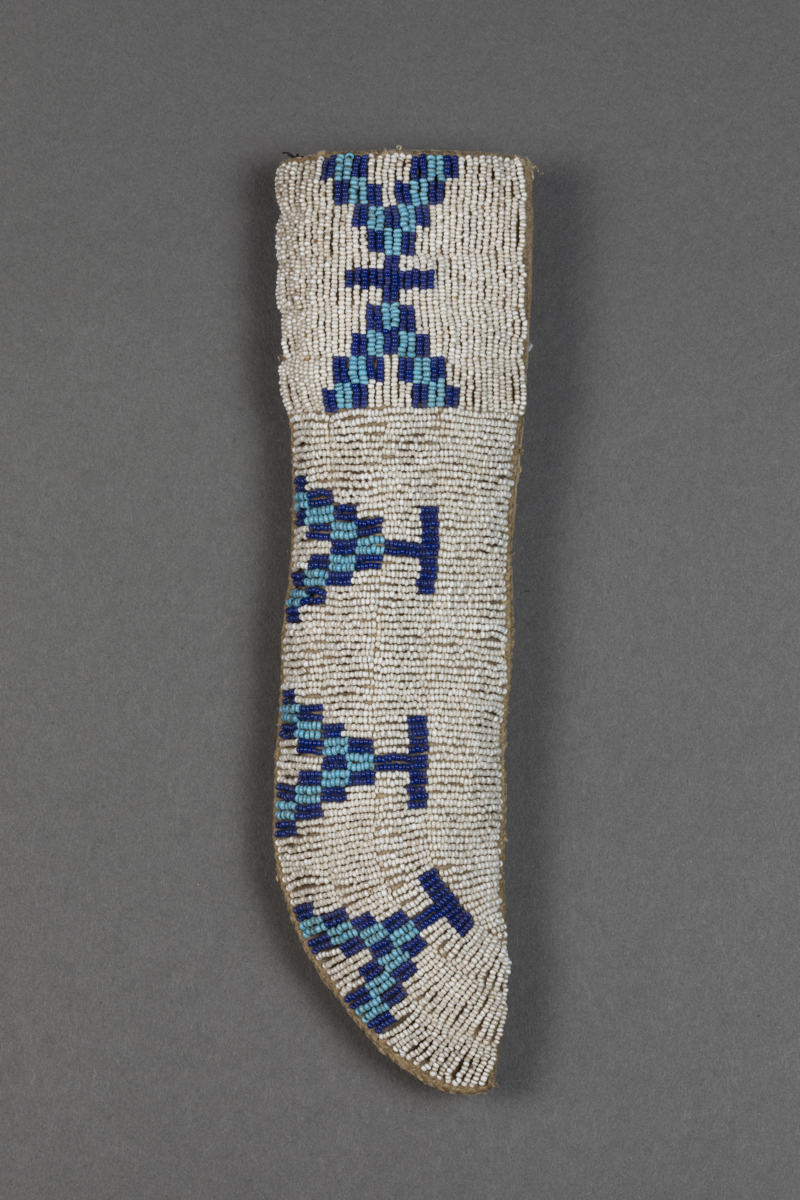 Beaded Knife Sheath