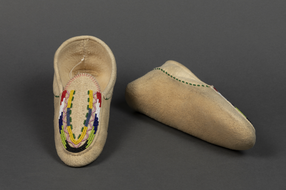 Beaded moccasin