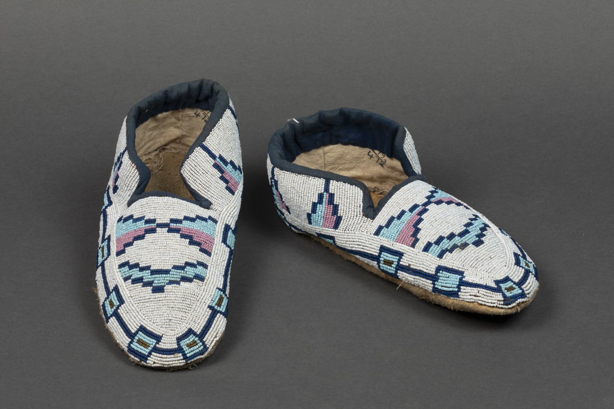 Beaded moccasin