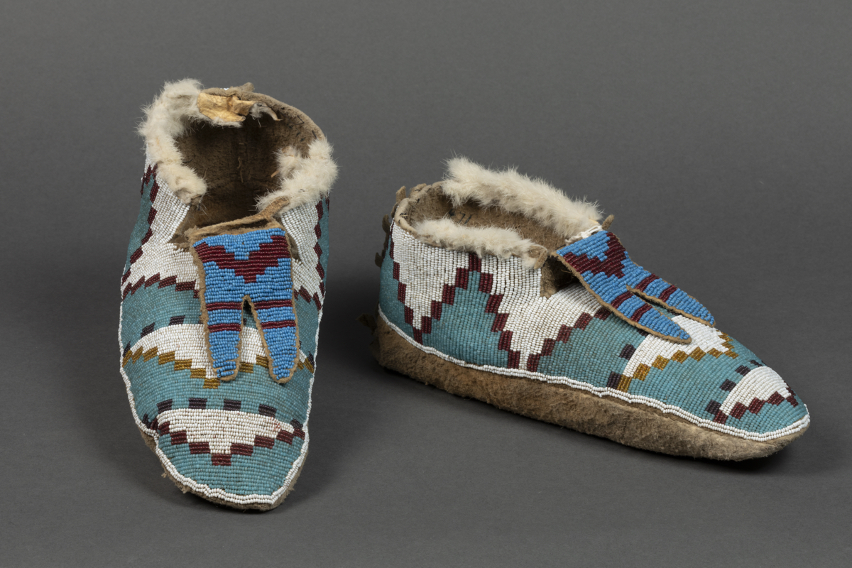 Beaded moccasin