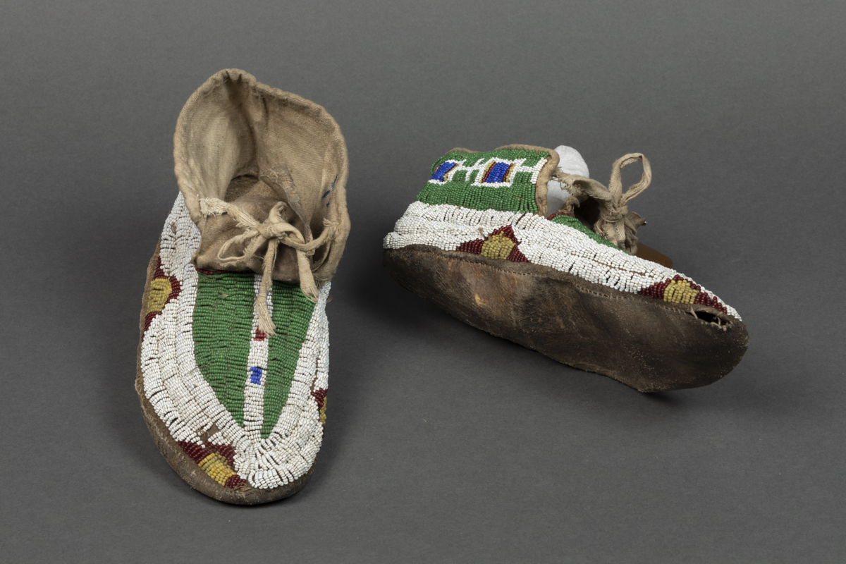 Beaded moccasin