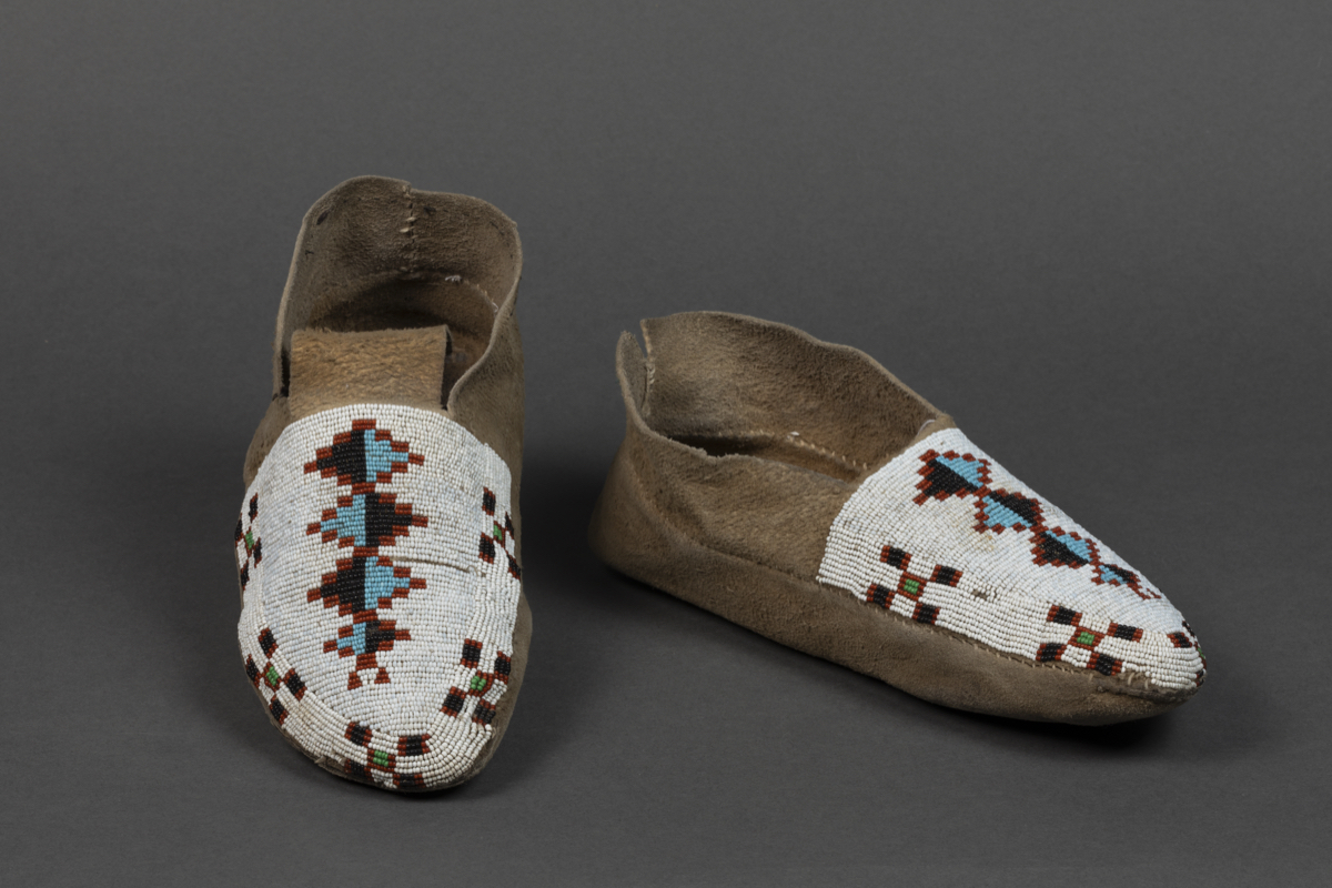 Beaded moccasin