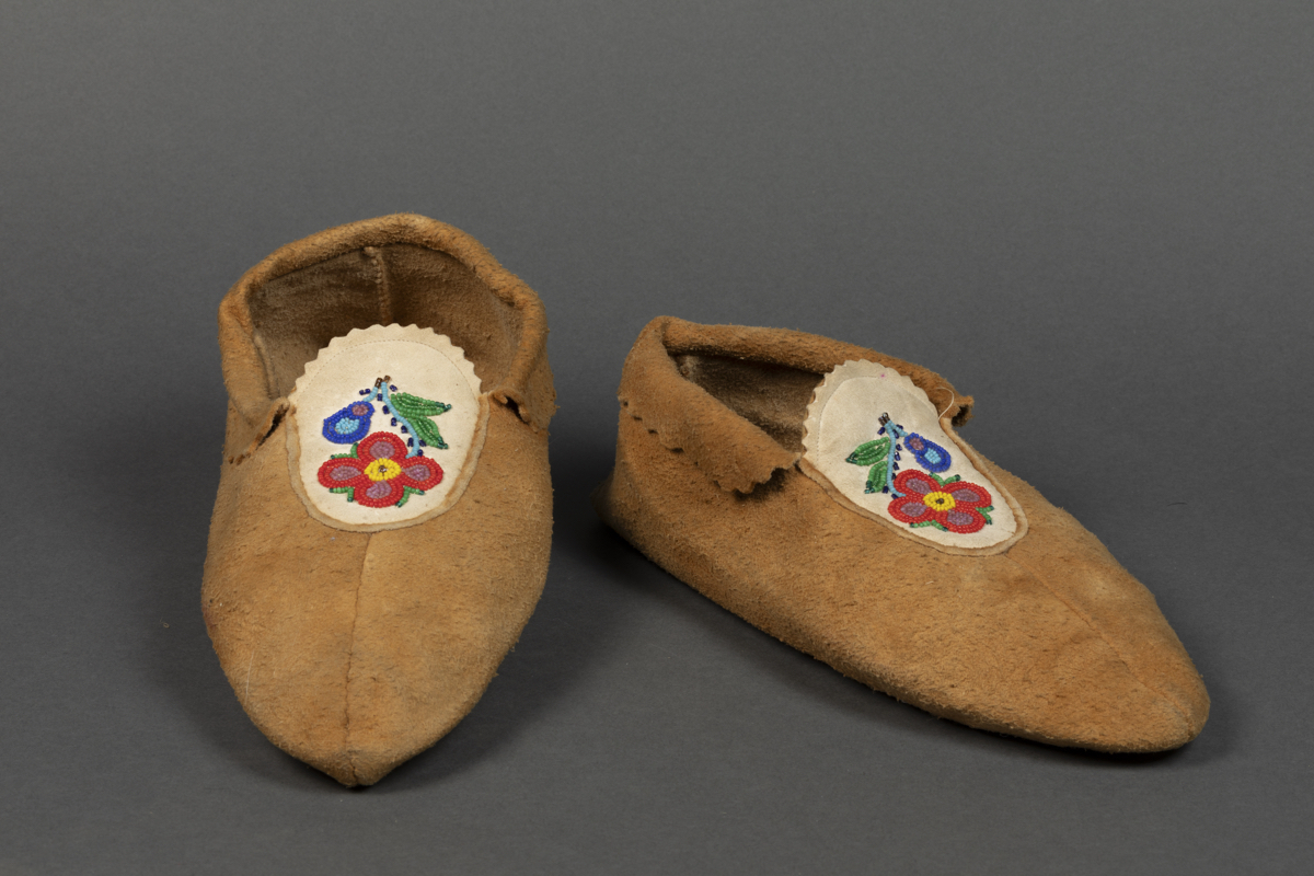 Beaded moccasin