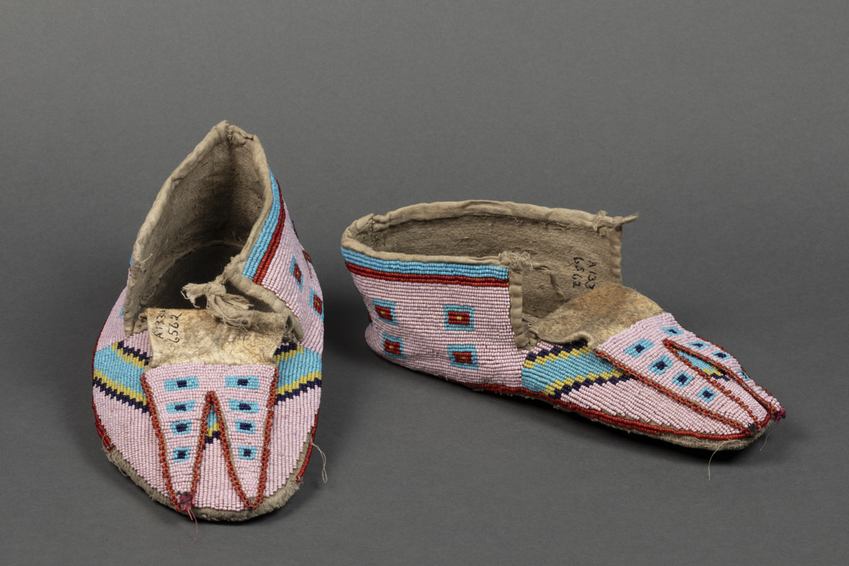 Beaded moccasin