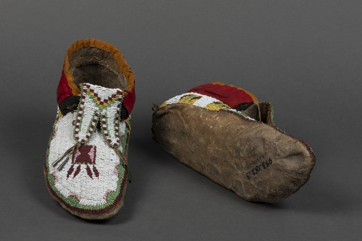 Beaded moccasin