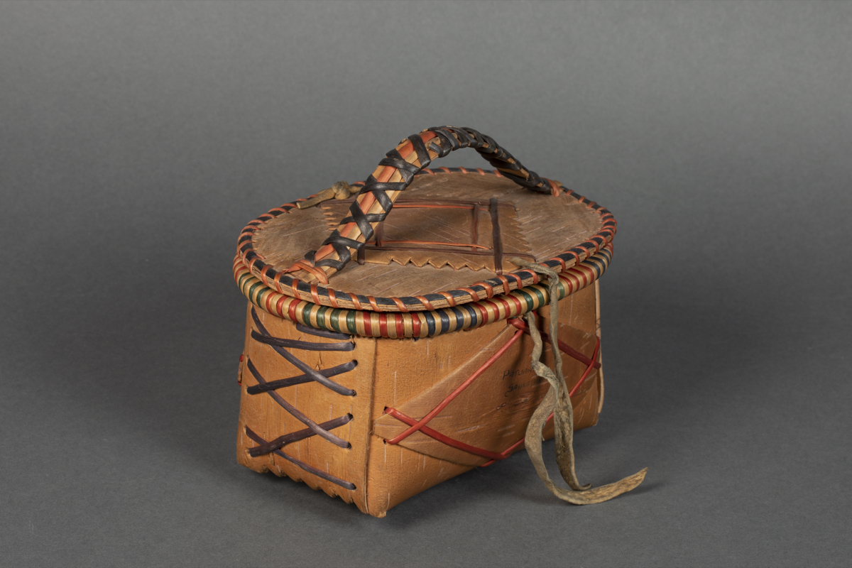 Birchbark basket