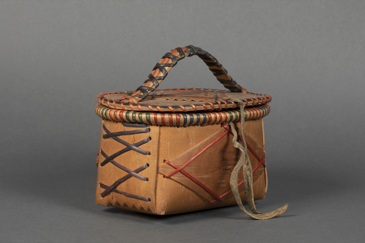 Birchbark basket