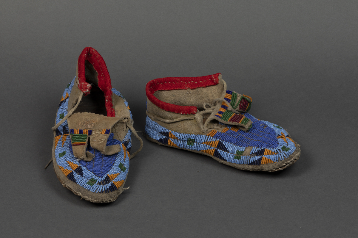 Beaded moccasin