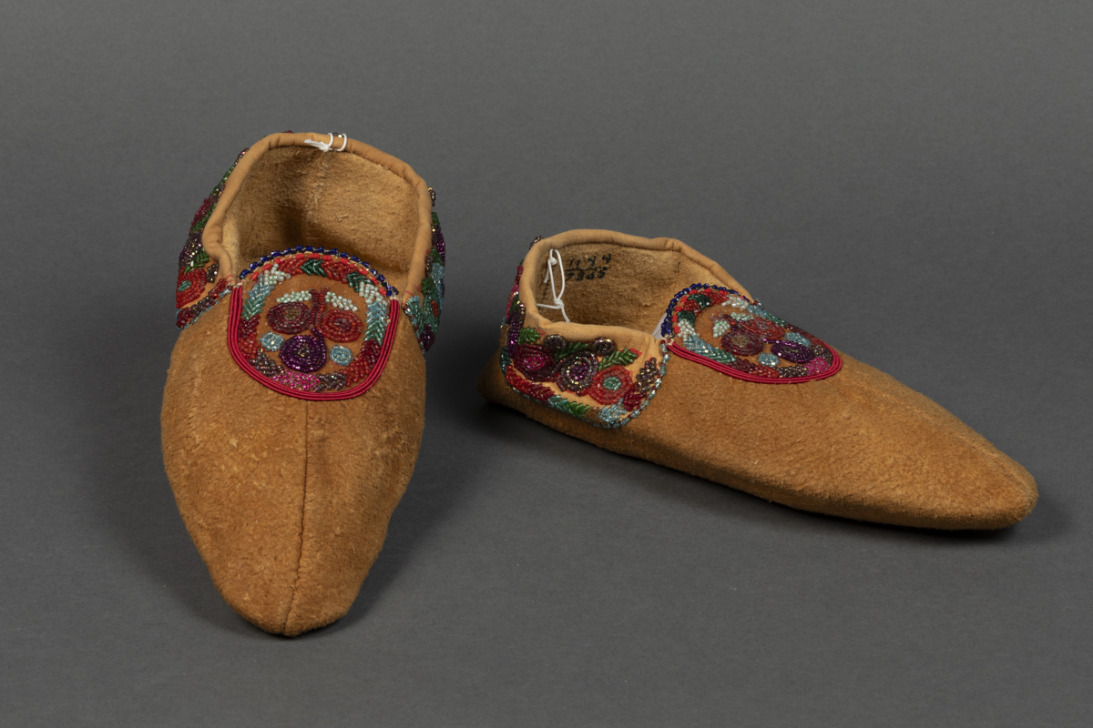 Beaded mocassin