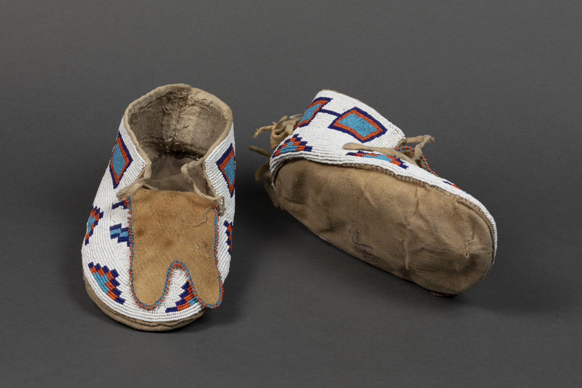 Beaded moccasin