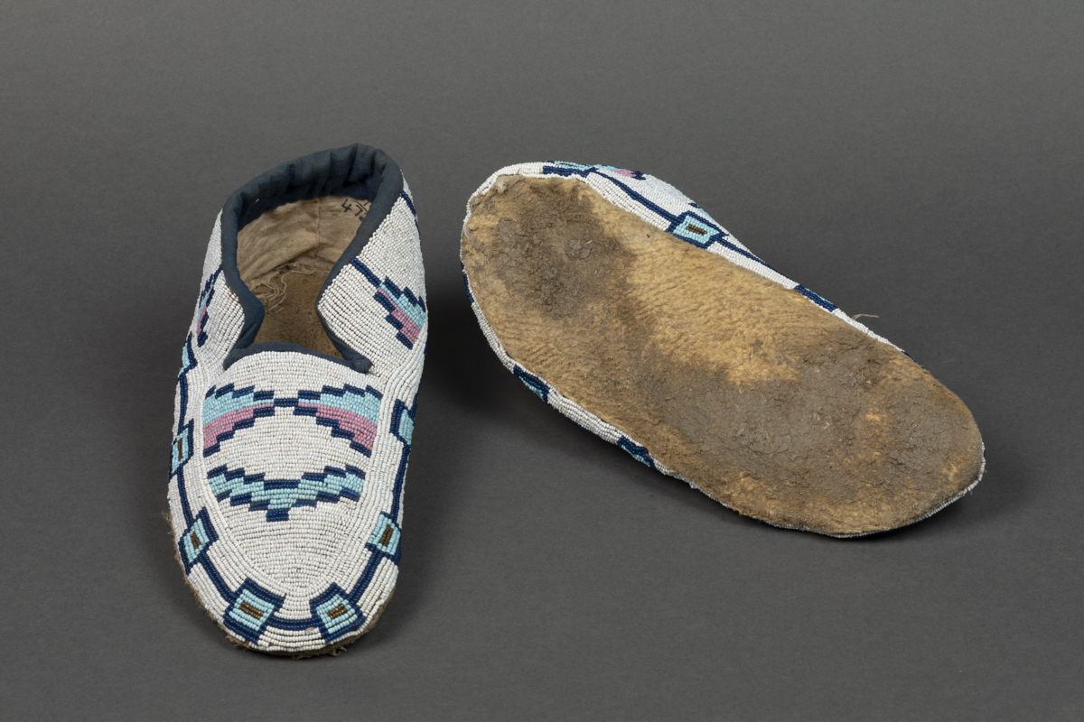 Beaded moccasin