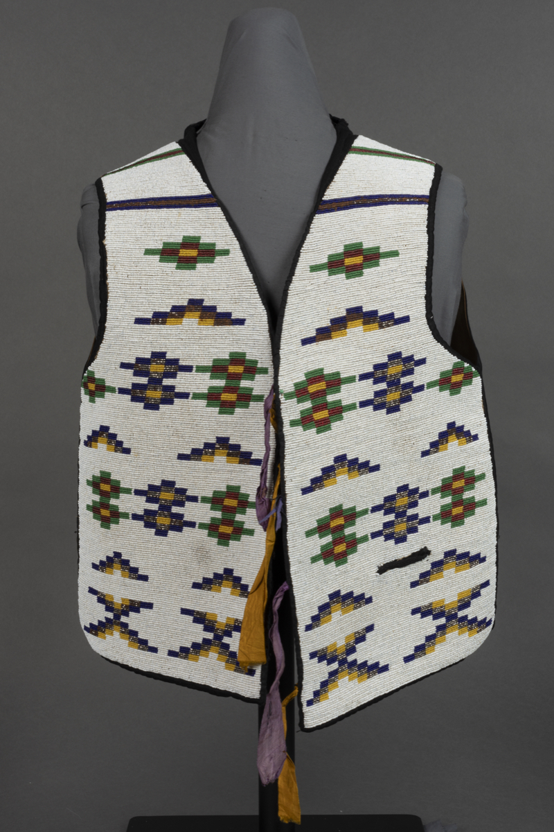 Beaded vest