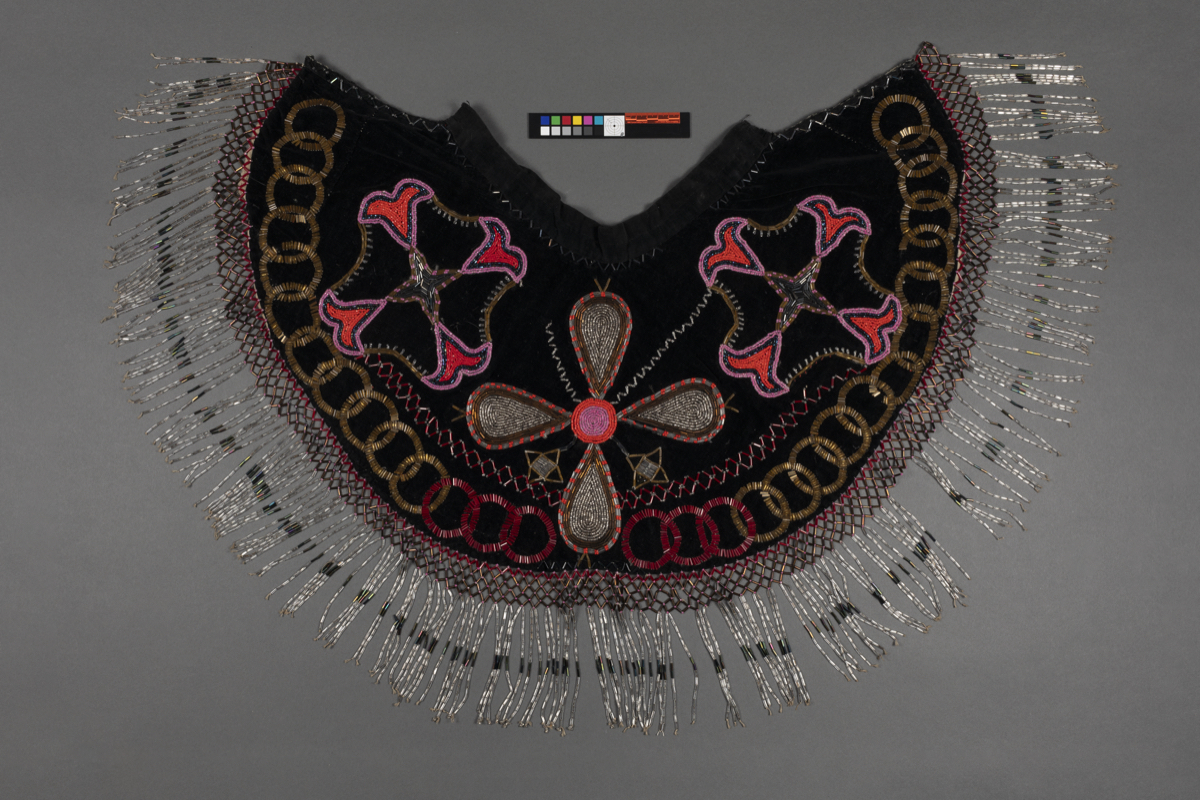 Beaded cape