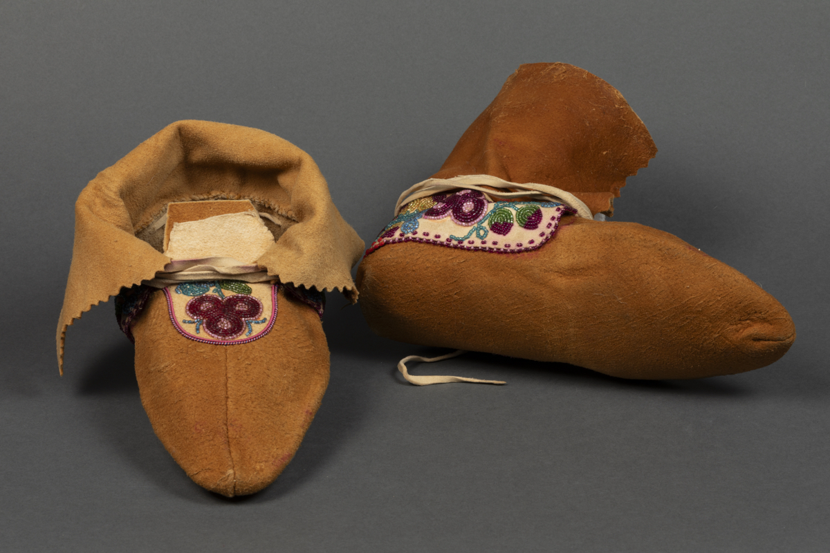 Beaded moccasin