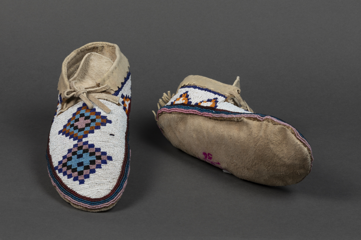 Beaded moccasin