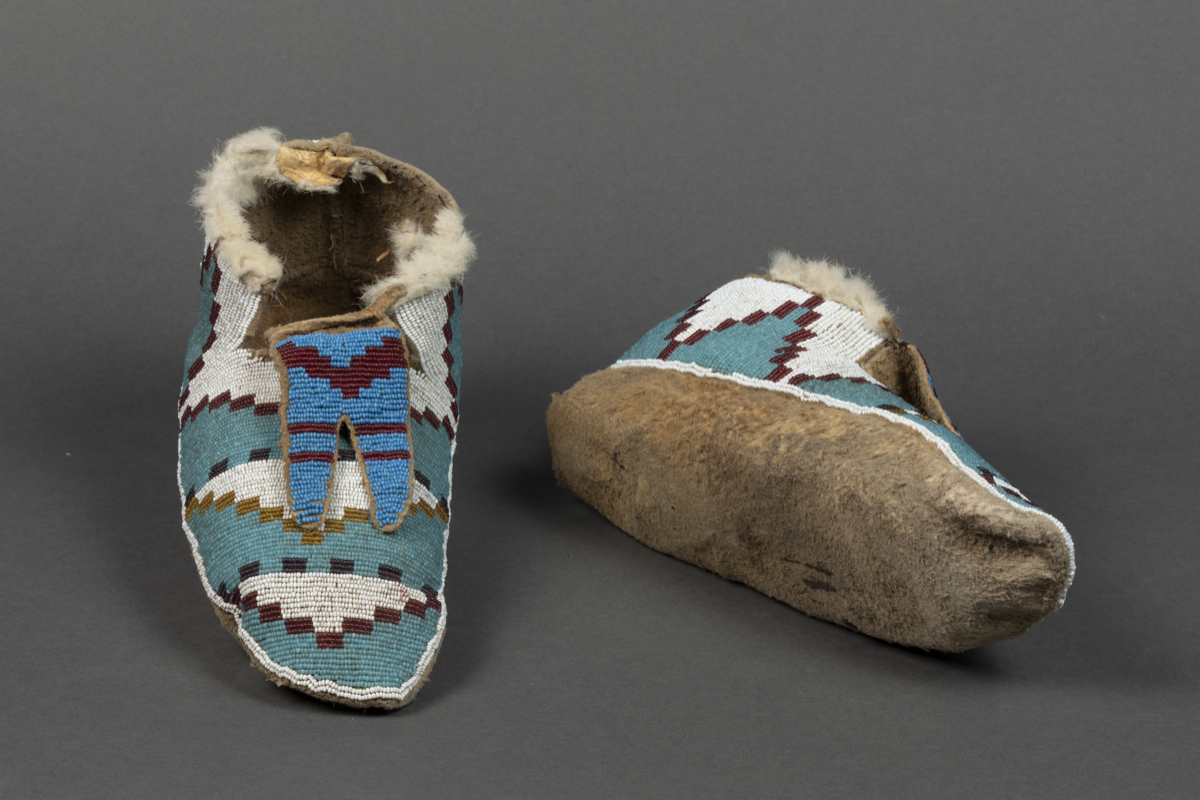 Beaded moccasin