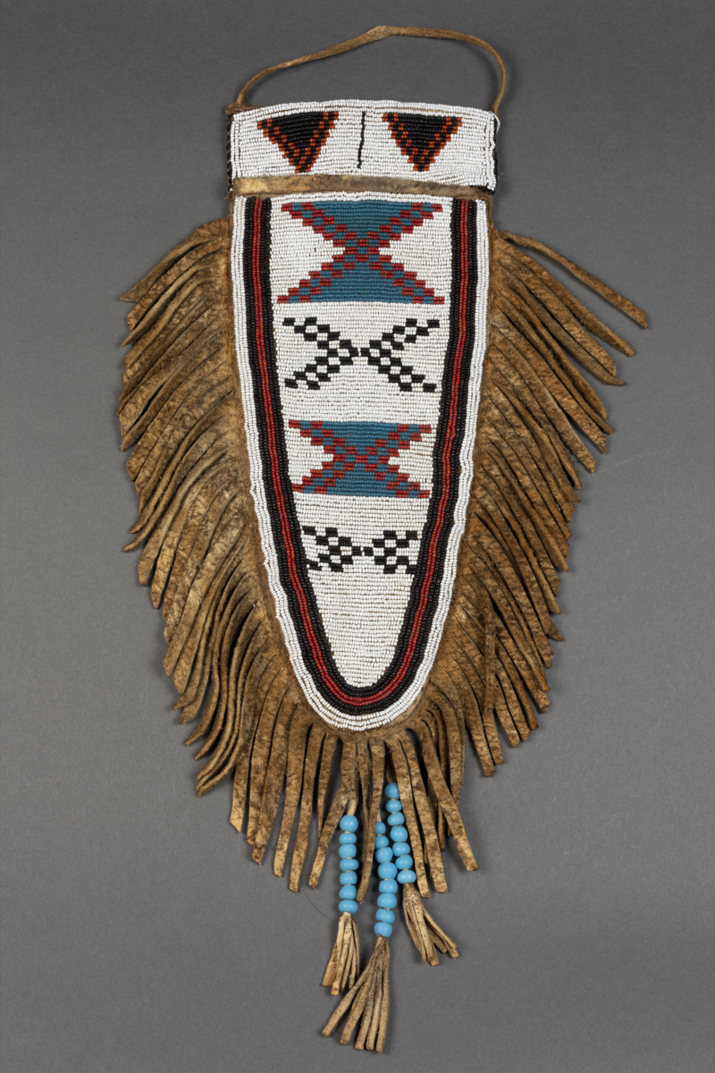 Beaded Knife Sheath