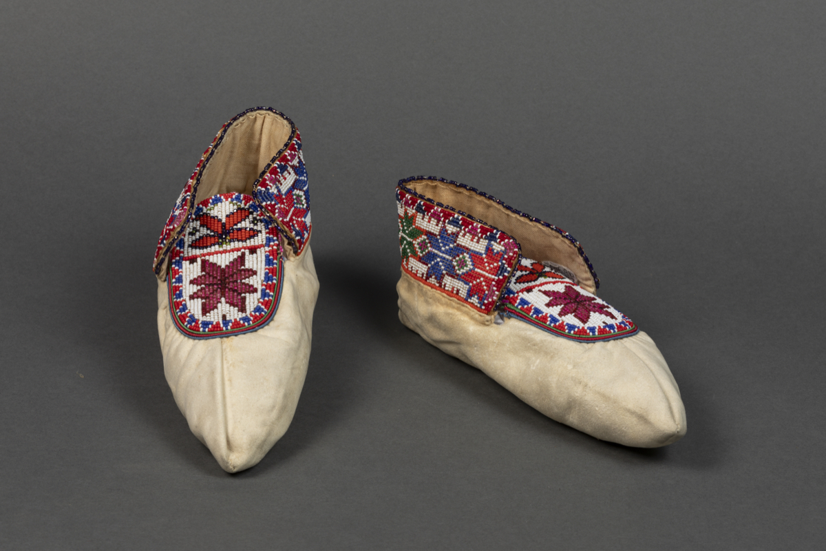 Beaded moccasin