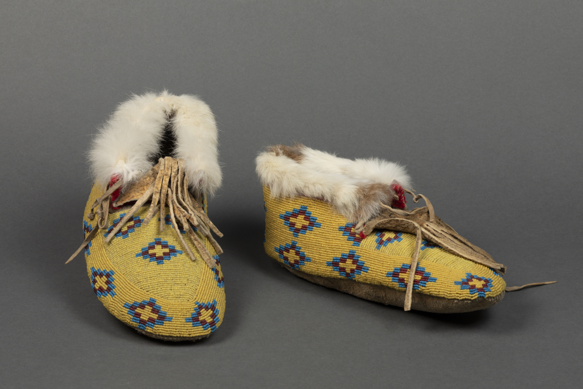 Beaded moccasin