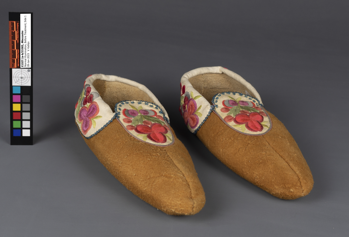 Embroidered Moccasins