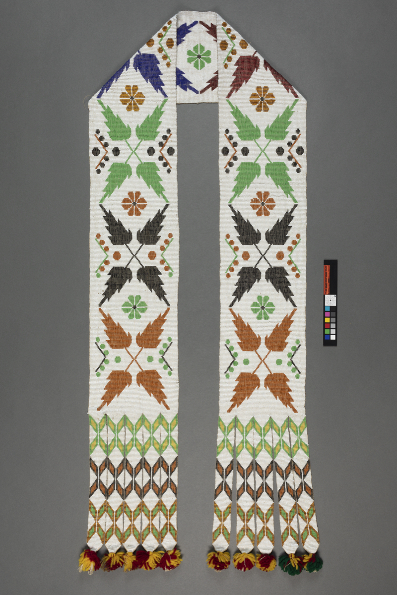 Beaded sash