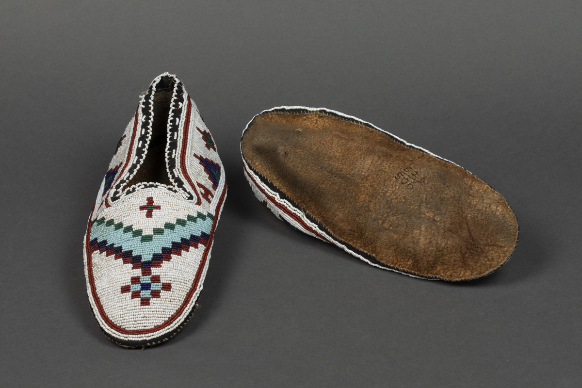 Beaded moccasin