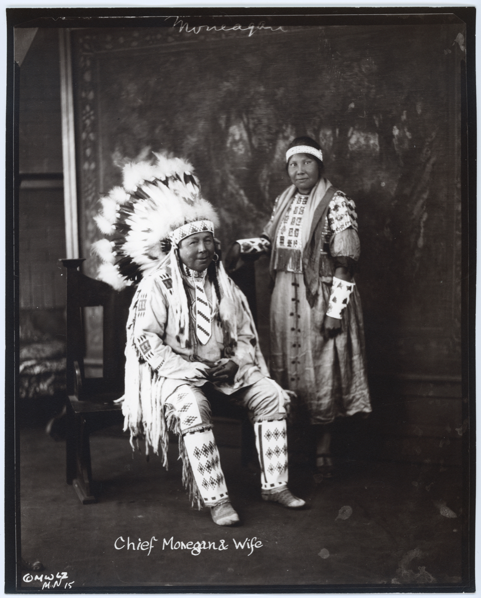 photograph ; Chief Monegan and Wife