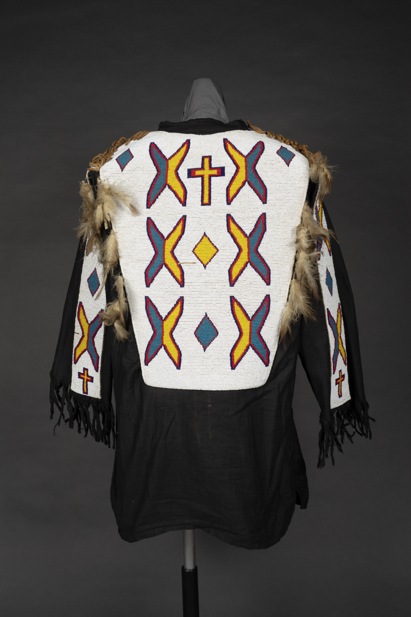 Shirt with Beaded Vest