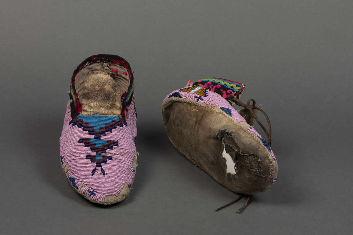 Beaded moccasin