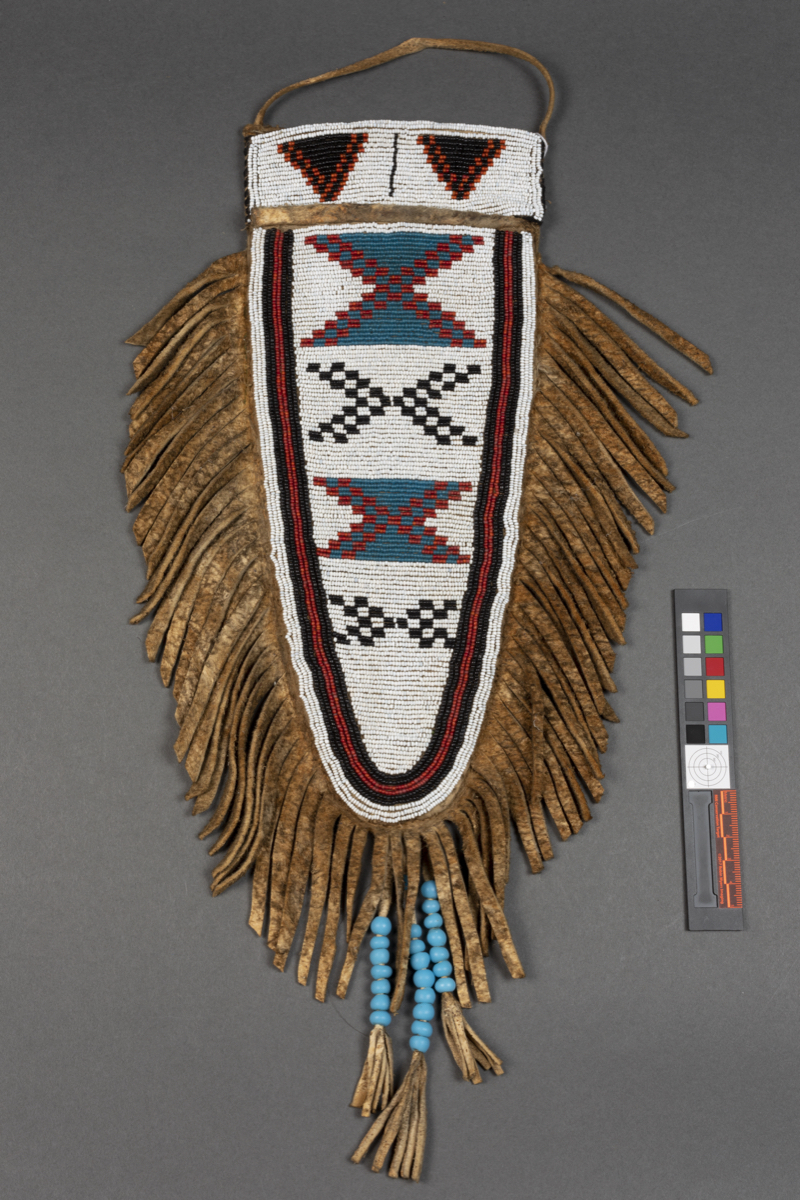 Beaded Knife Sheath