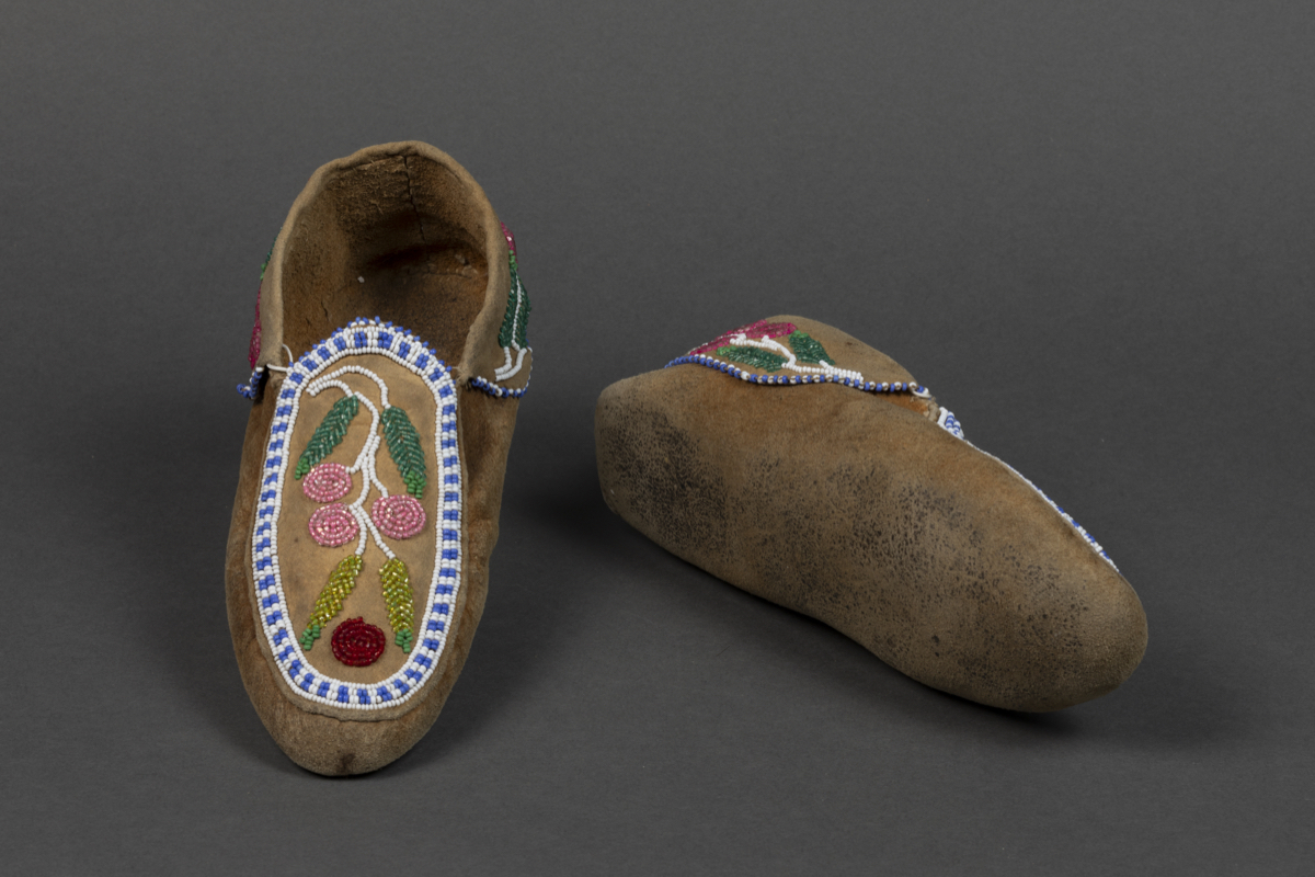 Beaded moccasin