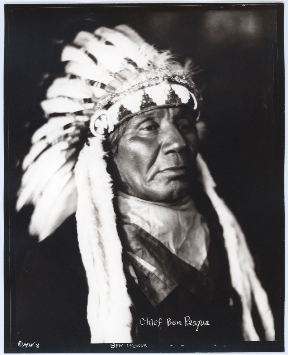 photograph ; Chief Ben Pasqua