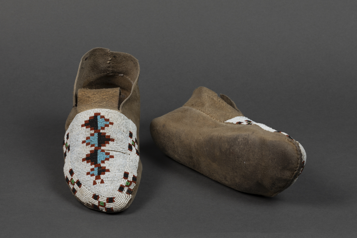 Beaded moccasin