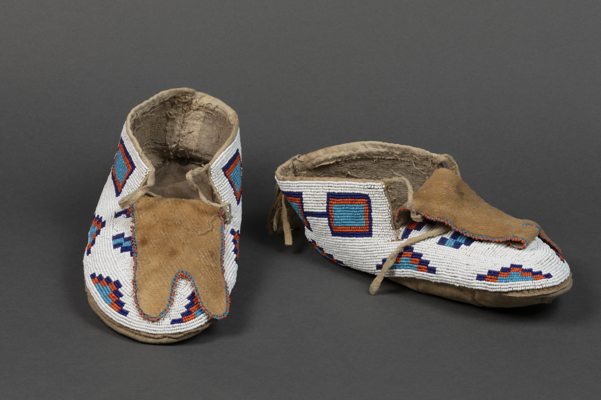 Beaded moccasin